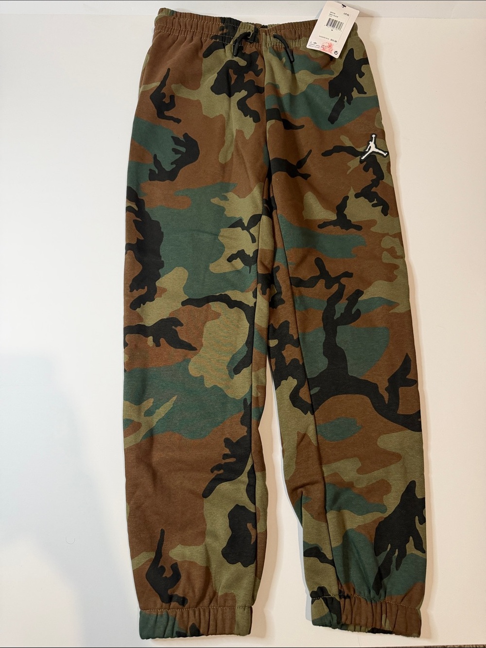 Jordan Kids' Camo Sweatpants - Green/Brown/Black